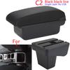 For Suzuki Vitara Armrest Box Central Store Content Storage Arm Rest Car Modification Accessories Interior Retractable Leathe