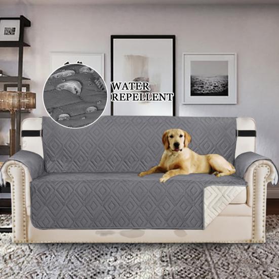 Sofa-Schonbezug, einfache Installation, schmutzabweisendes Polyester, praktischer Sofa-Schutz, Couch-Pad, Wohnzimmer-Versorgung
