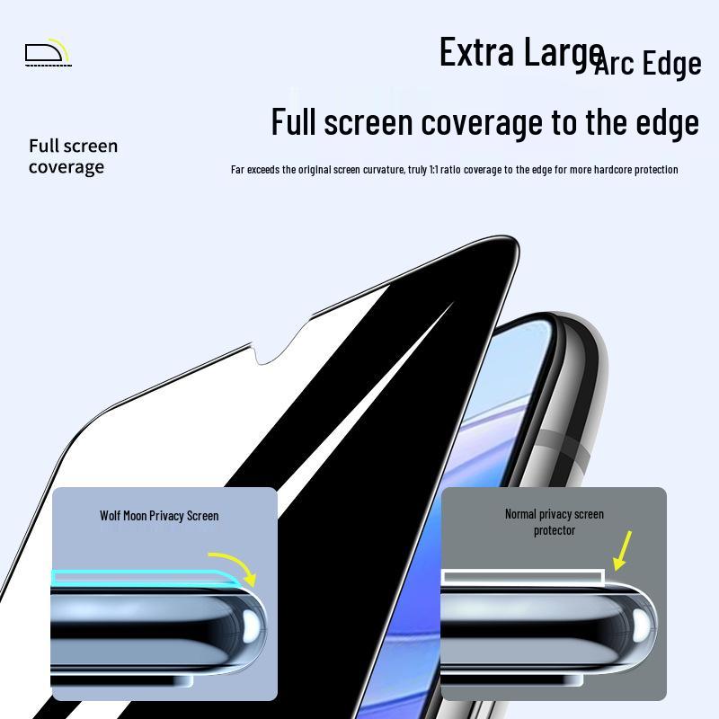 Honor Play 40/40 Plus Anti-Spy Full Coverage Screen Protector