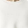 Mizuno Snow White Heather Stretch Crew Neck Training Sweatshirt Women's (32MCA332)