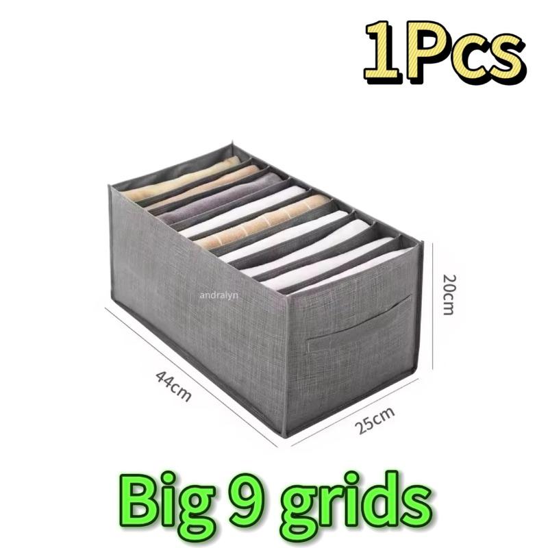 Organizer for Drawer Clothes Organizer Pants Jeans Storage Box Cabinet Drawer Organizer Underwear Socks T-Shirt Wardrobe Storage