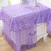 Thickened Bedside Table Cover Lace Fabric Floor-to-ceiling Dust Cover Bedroom Bedside Table Cover Cover Multi-purpose Universal Cover Towel