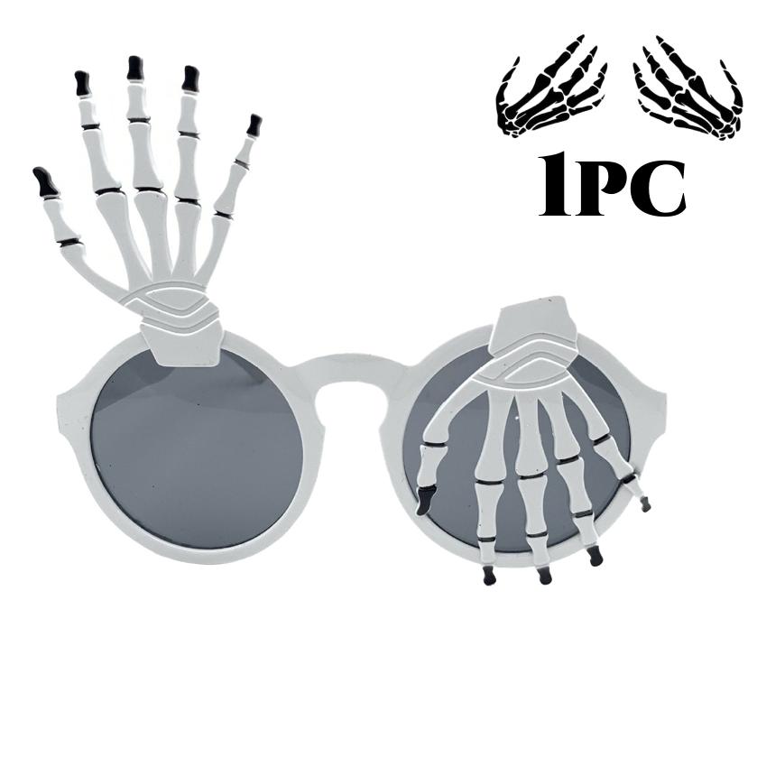 Halloween Fashion Glasses Novelty Cosplay Party Props Photo Accessories Party Favors for Christmas Unique Design Lenses Decor