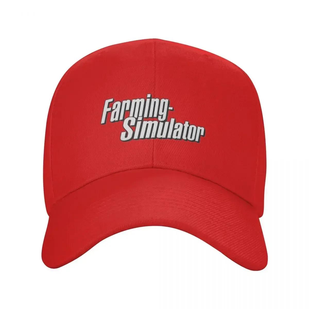 

Кепка с логотипом Farming Simulator каска Гольф-шляпа Бренд класса люкс Кепка для гольфа FeУнисекс Унисекс