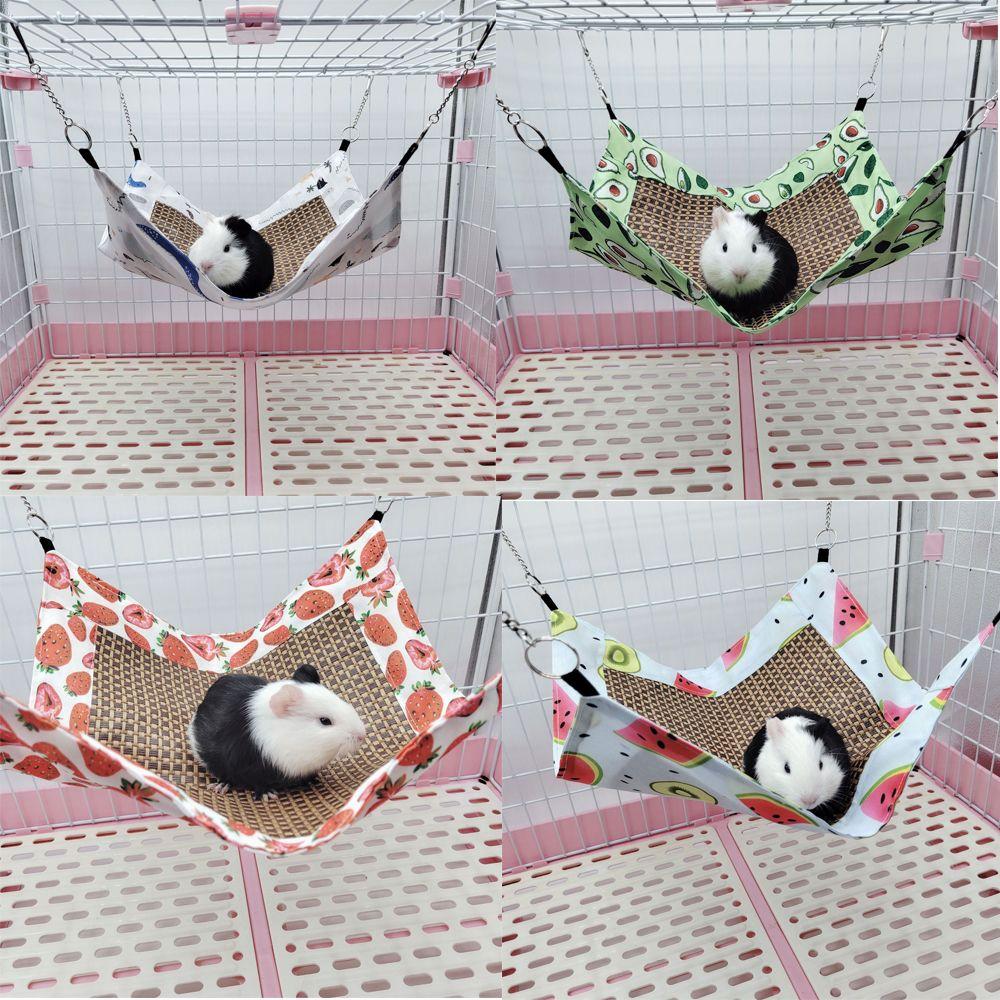 

Летний дышащий кролик 35*35 см, коврик для хорька, подвесной гамак для хомяка, гамак для маленьких домашних животных, коврик для маленьких домашних животных