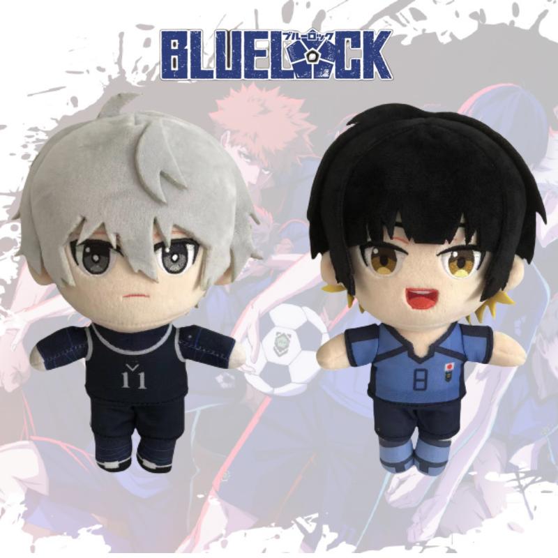 Lock Plush Blue Doll Seishiro Nagi Bachira Meguru Stuffed Toy Home Decor Gifts