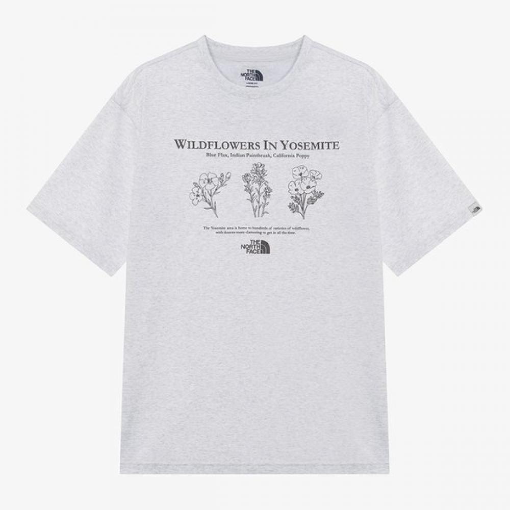 

The North Face White Label Flower Ex Short Sleeve Round Tee Nt7ur23m OATMEAL/095