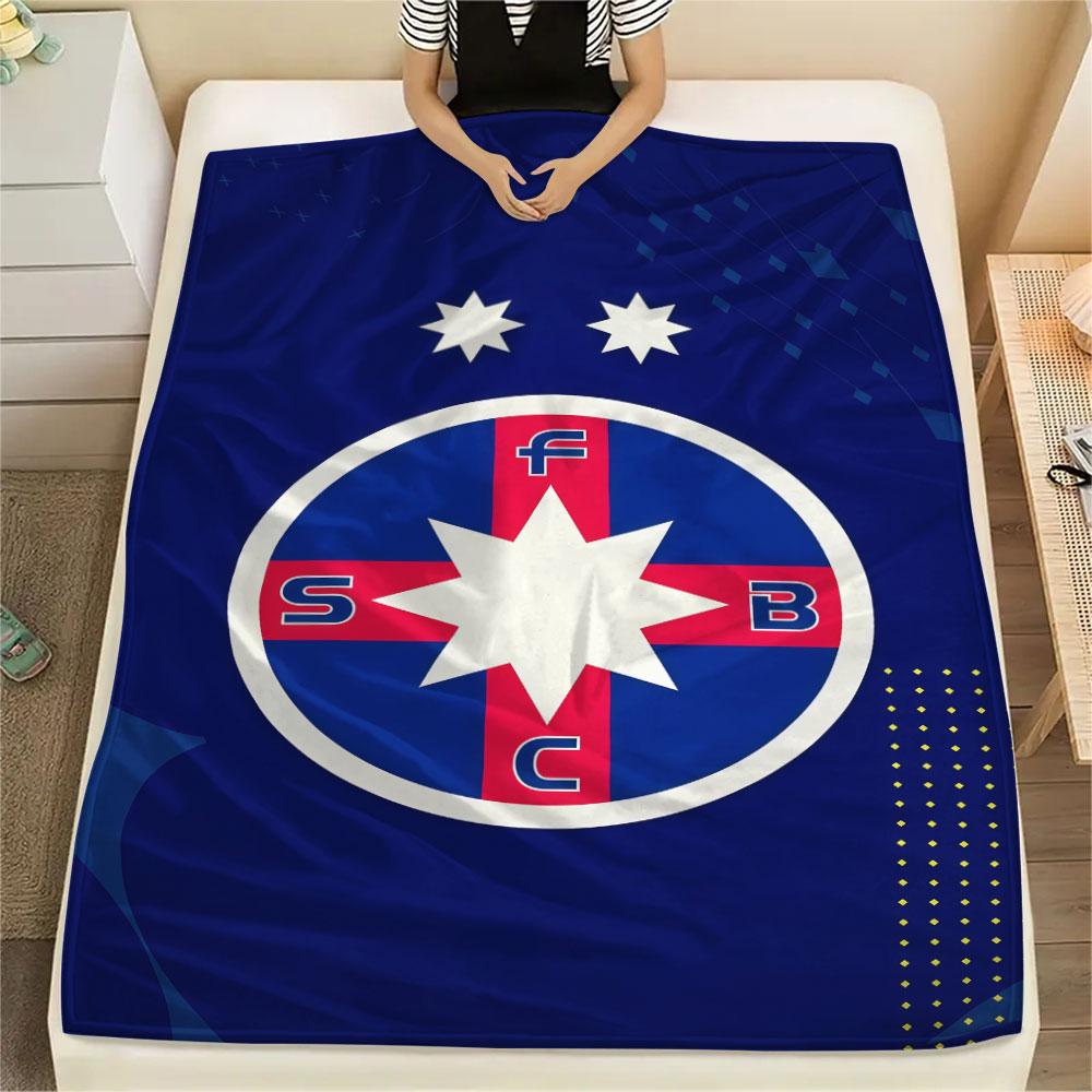 1 Stück FCSB Blaze Decke, Hohe Qualität, Bequem für alle Jahreszeiten, Heimdekoration, Wärme und Komfort