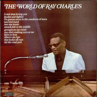 LP Record RAY CHARLES - The World Of Ray Charles SPAU361 London Records 1974 UK Soul/Funk Used