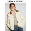 UR Autumn Contrast Collar Down Jacket