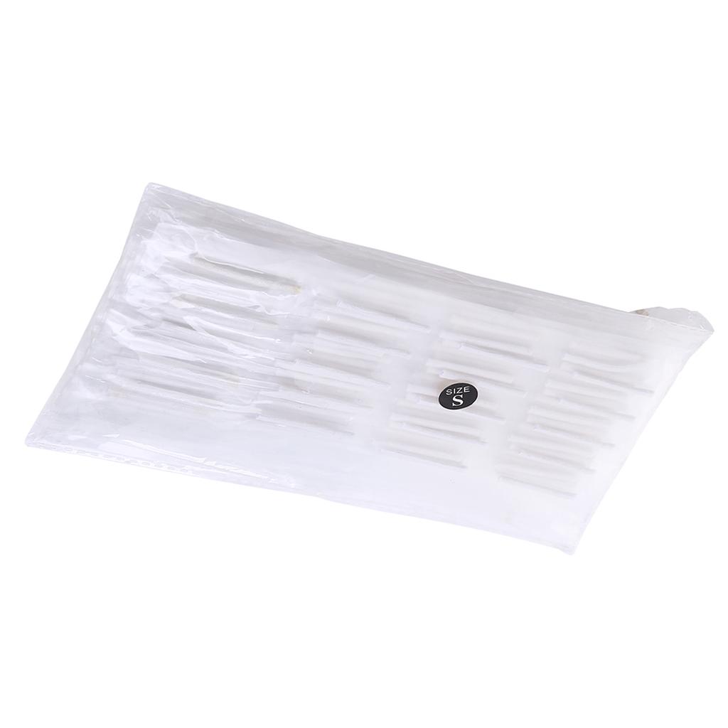 2 Sizes 200pcs Eyelash Perming Rod Eyelash Curler Wave Stick Pole Eyelash Extension Tools