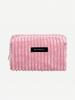 1PC New corduroy makeup bag, large-capacity plush makeup bag inner liner, portable beauty products storage bag