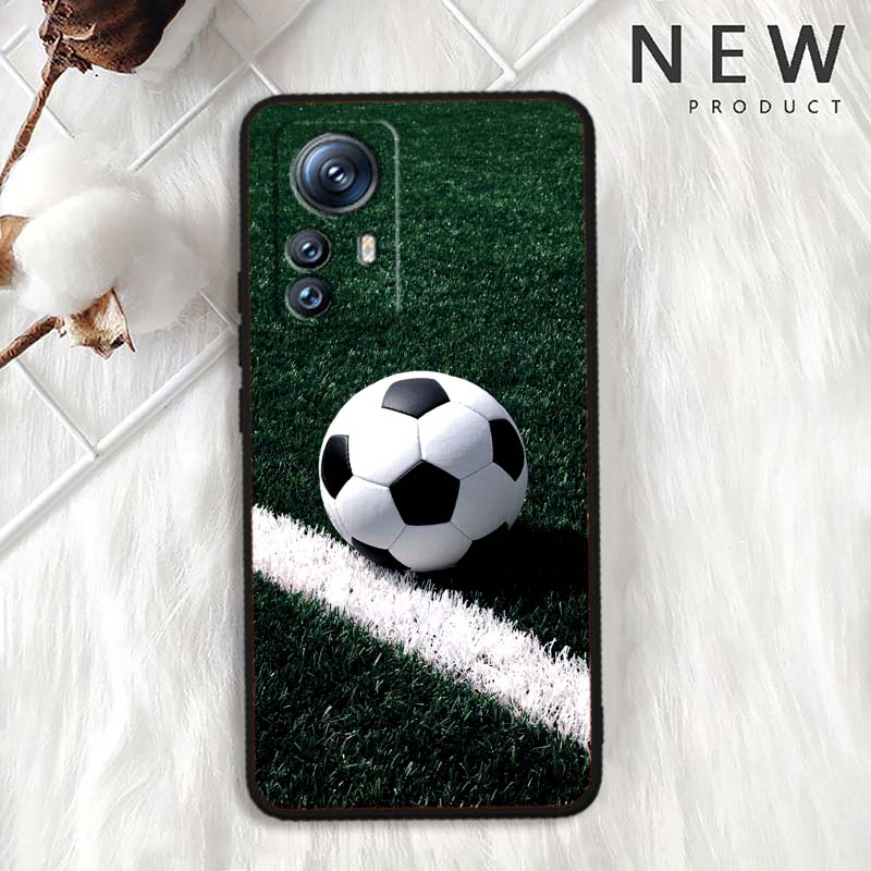 Anime Football Design For Xiaomi Mi 15 14 13 13T 12 12T 12S 11 11i 11T Pro Ultra Lite 5G Black Soft Phone Case