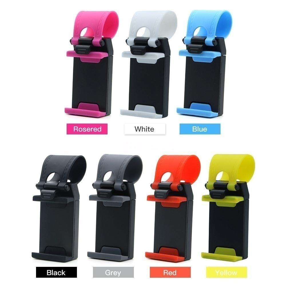 1 Universal Car Steering Wheel Phone Socket Holder Navigate GPS Stand Case Cover