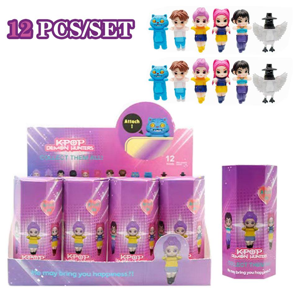 Party Angel KPop Demon Hunters Blind Box Car Decoration Desktop Computer Screen Cupid Hand Fashion Play Doll Birthday Gift