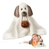 PP Cotton Ghost Dog Pillow Cute Puppy Sofa Pillow Fun Halloween Plush Toy  Home