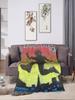 Tokyo Hotel Soft Warm Blanket for Kids  Adults Plush Throw Blanket with Graphic Design for Living Room Flannel Bedspread Sofa or