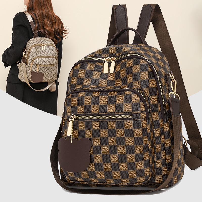 2025 Women's Multi-Function Backpack: Versatile, Casual, Large-Capacity Shoulder Bag for Commuting