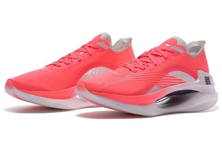 Men's Sneakers Li-Ning Game Day Running Shoes Men's Low-top Neon Fruit Red