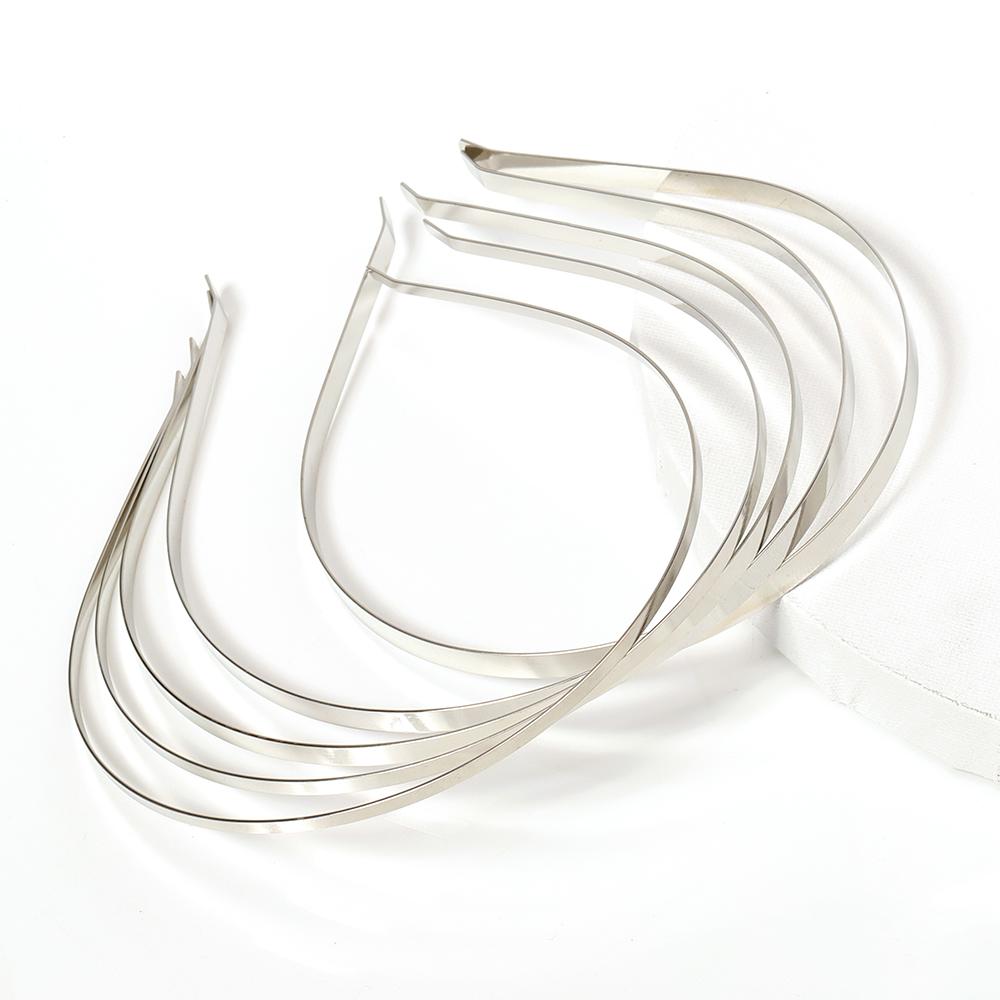 5pcs Metal Head Band Hairwear Hair Bands Blank Base Setting for Women Wedding Headwear Headband Jewelry Making Components DIY