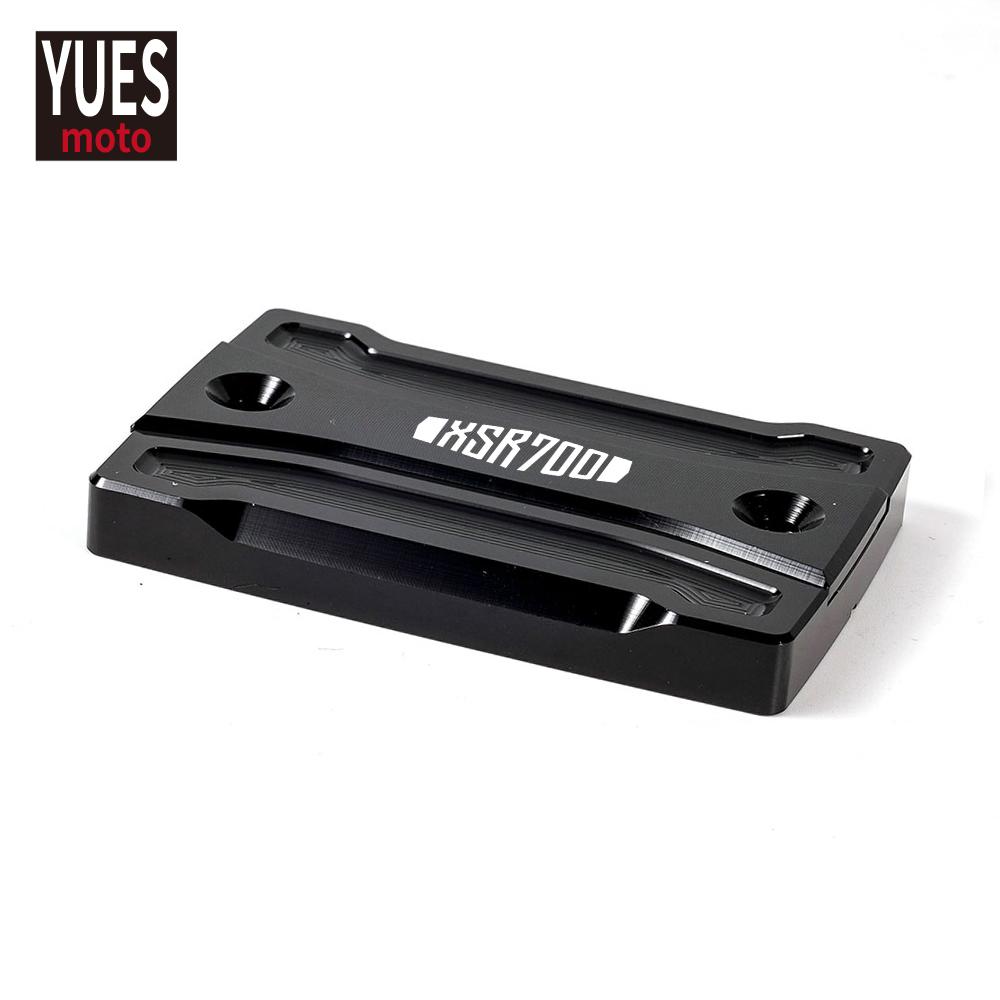Motorcycle Accessories Front & Rear Brake Fluid Cylinder Reservoir Cover Cap Free Shipping For YAMAHA XSR700 XSR xsr