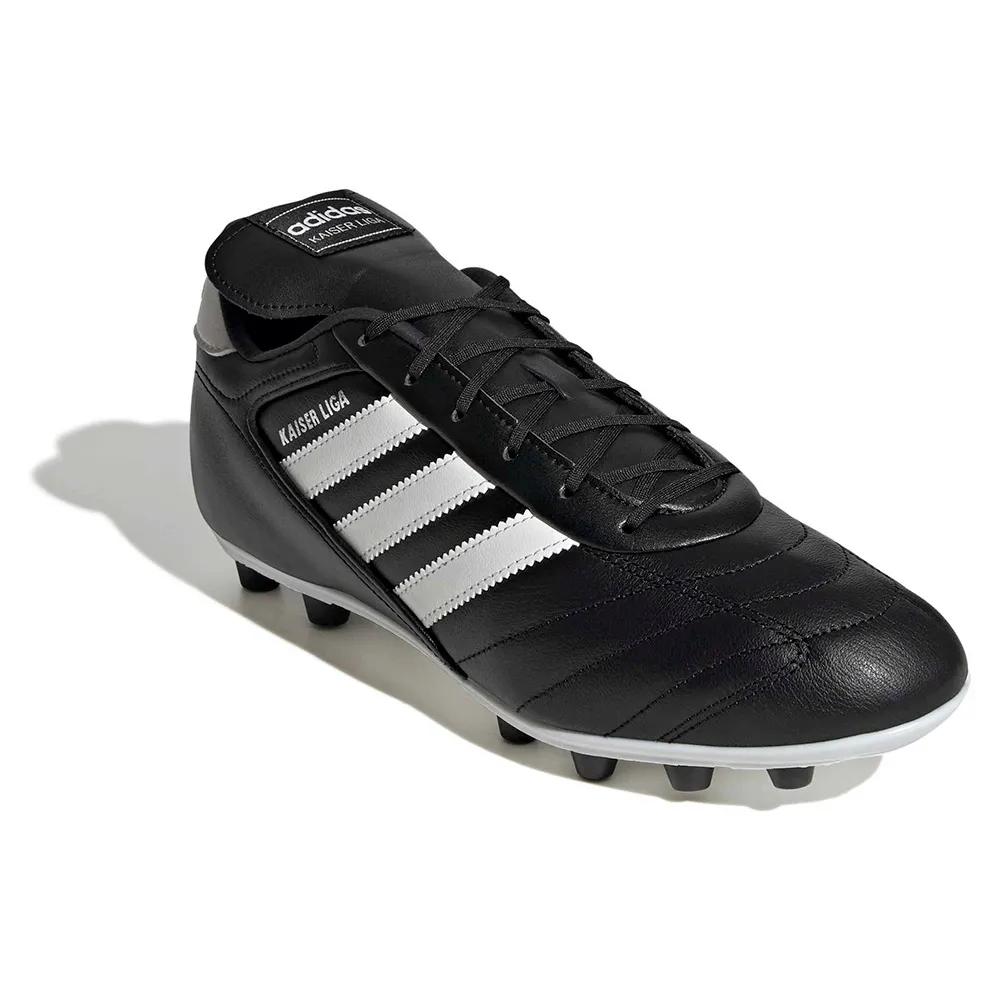 adidas Kaiser Liga 2 Football Boots Firm Ground Black