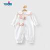 Baby Girl's Long-Sleeve Bow Romper