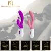 Pretty Love Silicone Rabbit  Double Clitoris G Spot Stimulation Women Rabbit s