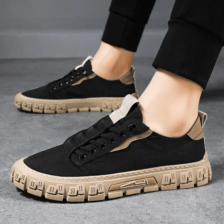 

2025 newSneakers for Men New Flats Casual Shoes One Pedal Breathable Men Loafers Stylish and Comfortable end Brand Shoes for Men 44 чорний