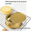 Round Cake Mold in Non-stick Aluminum Alloy with Removable Bottom Ideal for Professional Baking at Home