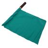 Sports Referee Flag Stainless Steel High Visibility Handheld Racing Signal Flag with Sponge Handle for Soccer