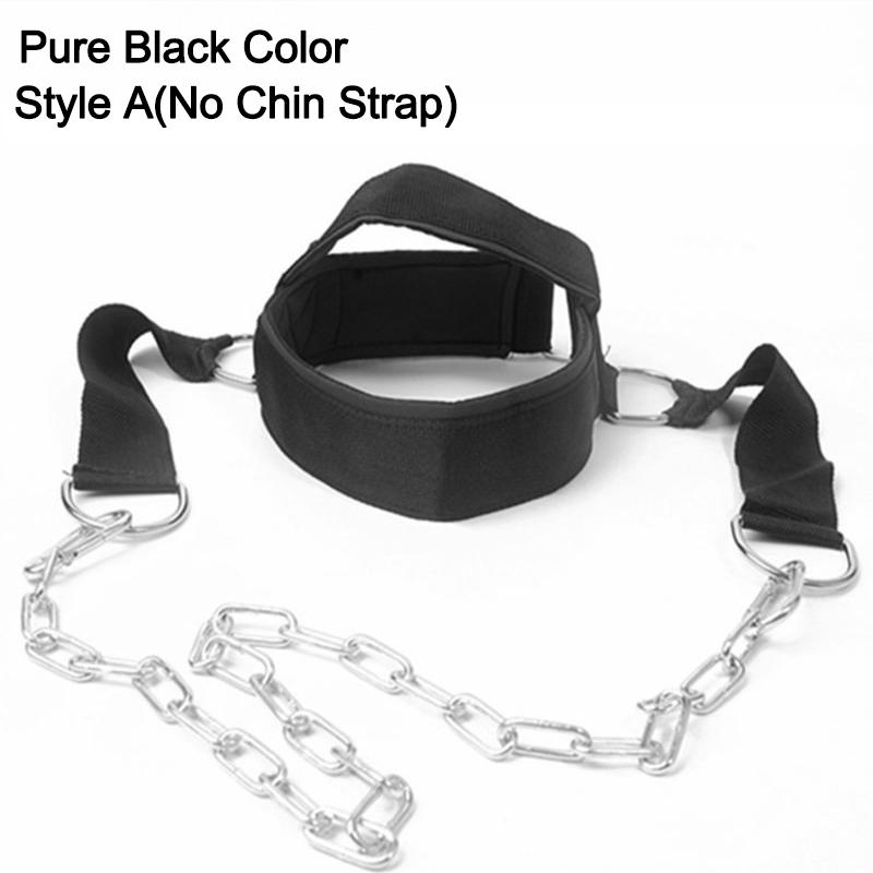 Head Neck Training Head Harness Body Strengh Adjustable Exercise Strap Gym Neck Muscle Power Training Fitness Weight Bearing Cap