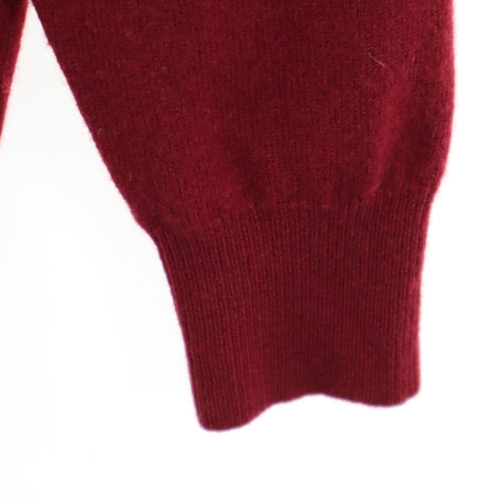 Yves Saint Laurent 90s Made In Japan Cashmere Blend Old Long Sleeve V Neck Sweater Men's Used