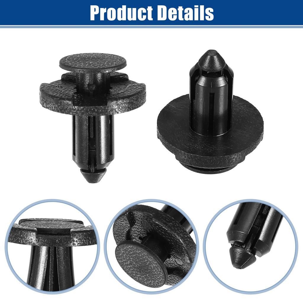 ACROPIX Infiniti Compatible FX35 2003-2012 Front Bumper Radiator Support Retainer Clips - 50 Pack Part # 11296AG000/11296-AG000