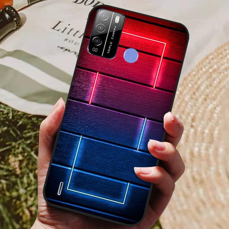 Для Itel Vision 1 Pro Чехол 6.5   Мягкий Силиконовый Фунда TPU Задняя Крышка для Itel Vision 1 Plus Чехлы для Телефона бампер Vision1 Pro Coque For Vision 1 Pro