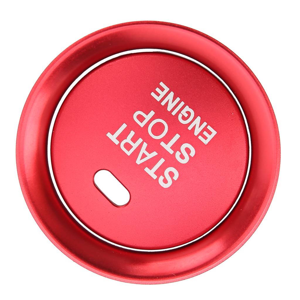 Engine Start Stop Ignition Button Cover Ring Red Replacement for Mazda Axela Atenza CX4 CX5 1619