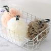 Bath Body Brush Sponge Bath Ball Nylon Scrubber Loofah Mesh Net Ball Cleaning Mesh Shower Flower 60g Bathroom Accessories