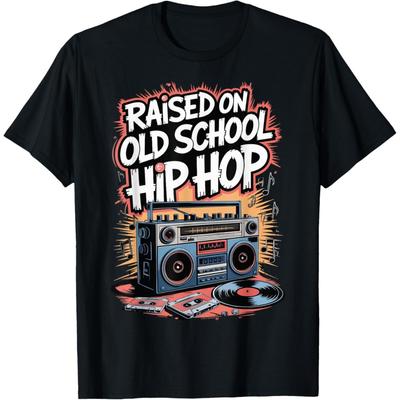 Raised On Old School Hip Hop T-Shirt