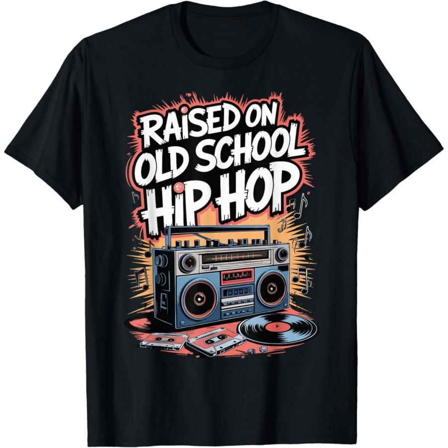 Raised On Old School Hip Hop T-Shirt S
