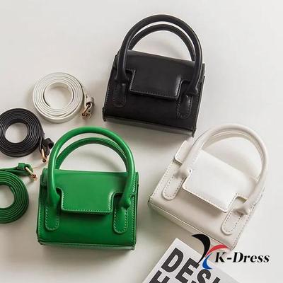 Petite Square Mini Cross Tote Bag (3 Colors)