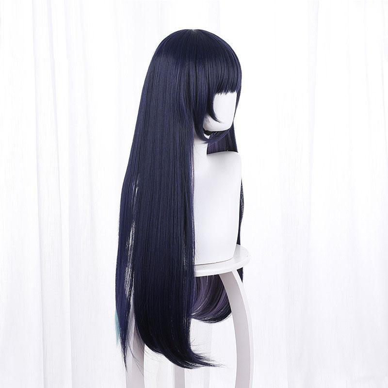 Genshin Impact Yun Jin Cosplay Wig Long Wig With Braids Heat Resistant Synthetic Hair Yunjin Cosplay Cap Head Accessory