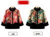 Stylish Winter Coat for Middle-aged and Elderly Women with Velvet Lining - Loose Fit, New Chinese Style