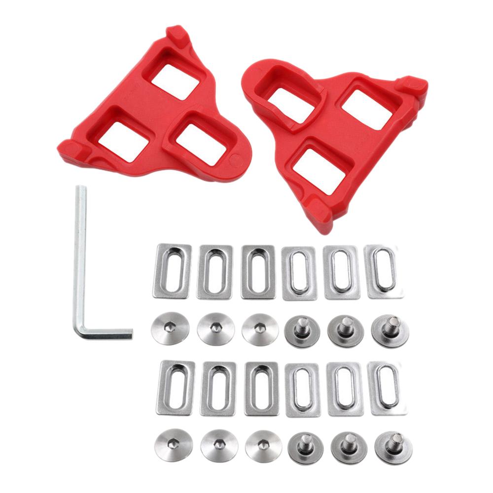 Cheap Road Bike Cleats Set SelfLocking Bicycle Pedals Lock Cleats for