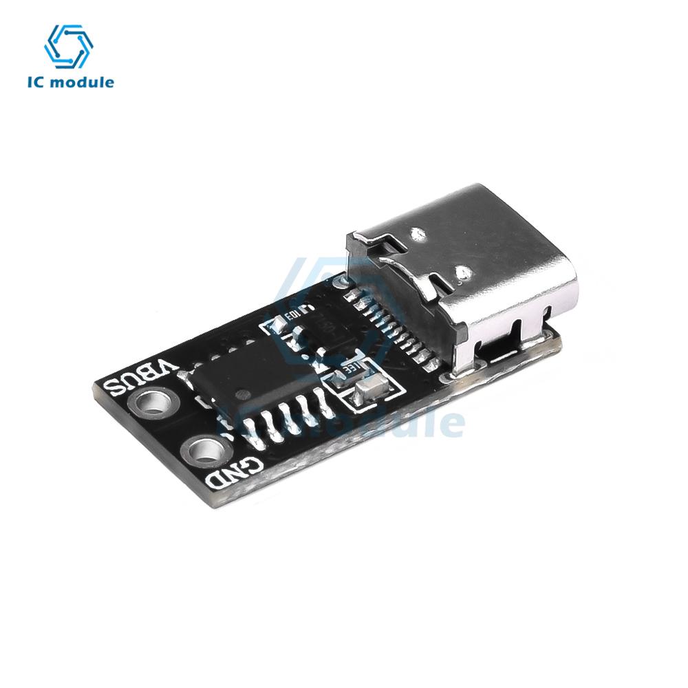 5V 9V 12V 15V 20V einstellbares 3A PD/QC Multi-Protokoll Decoy Schnelllade-Boost-Modul TYPE-C USB-Schnittstelle