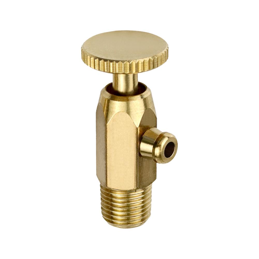 Valvola di Scarico in Ottone Valvola di Pressione Aria in Ottone Scaldabagni Domestici Valvola di Scarico in Materiale Ottone Tipo a Serraggio Manuale Alta Qualità
