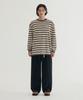 Covernat Multi-Stripe Long Sleeve Beige