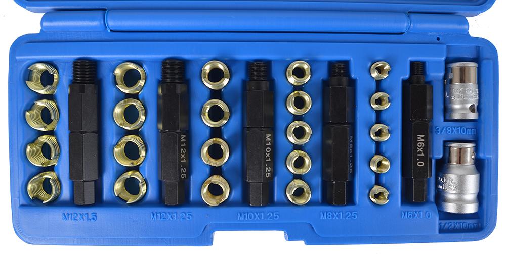 Spark Plug Thread Repair Kit M6-M12