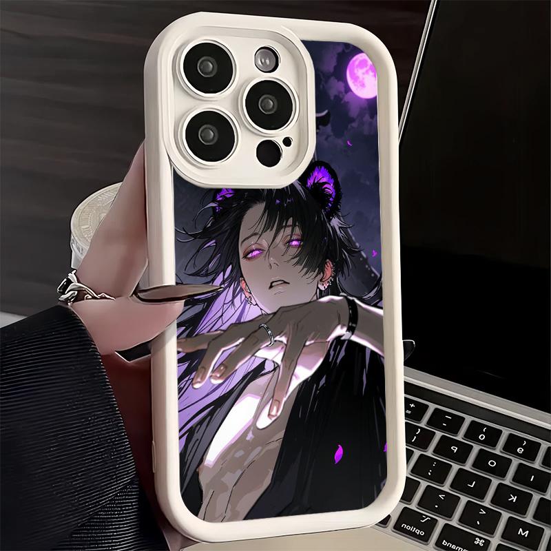 Phone Case for iPhone 17 Air 16E 15 16 Pro Max Devil Bad Boy Anime Style Cover 14 Plus 13 12 Mini Soft Shell Silicone Fundas