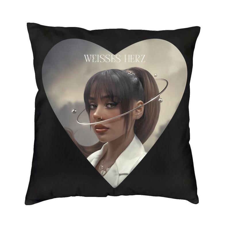 Custom Germany Ayliva Singer And Musician Cushion Cover Double Side Print Throw Pillow Case for Sofa Pillowcase Home Decorative
