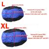 600D Waterproof Motor Boat Cover L/XL For Yamaha WaveRunner EXR VX Cruiser For Sea Doo GTI Motorboat Jet Ski Trailerable Cover